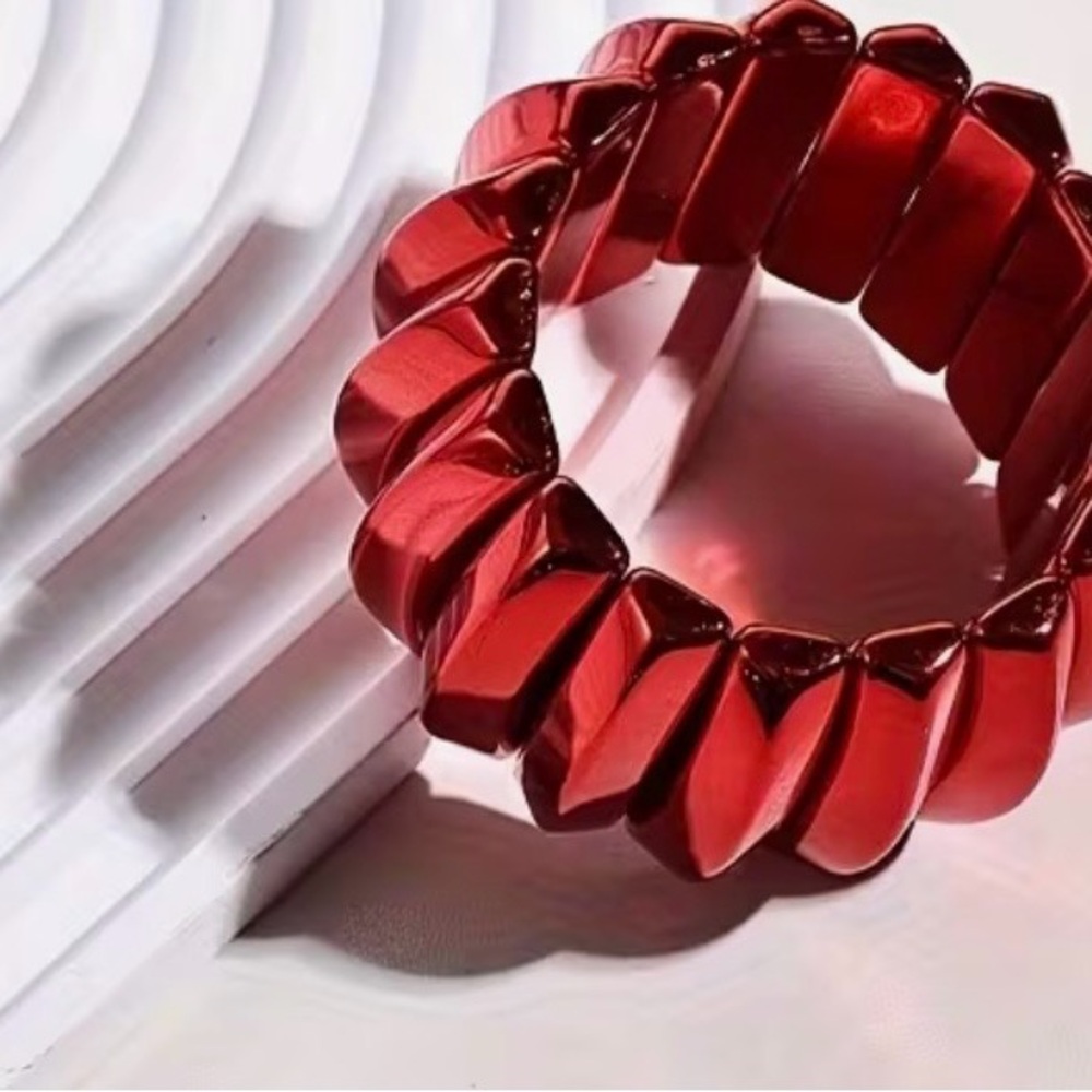 Elegant Red Bracelet for Women